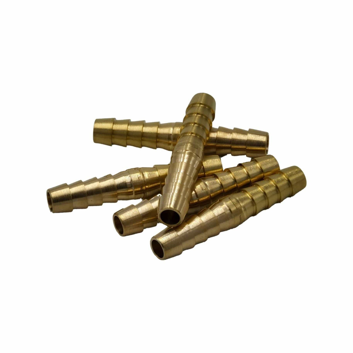 5pc 1/4" Brass Straight Hose Barb H8 Grab Kit - Twin Eagle Imports