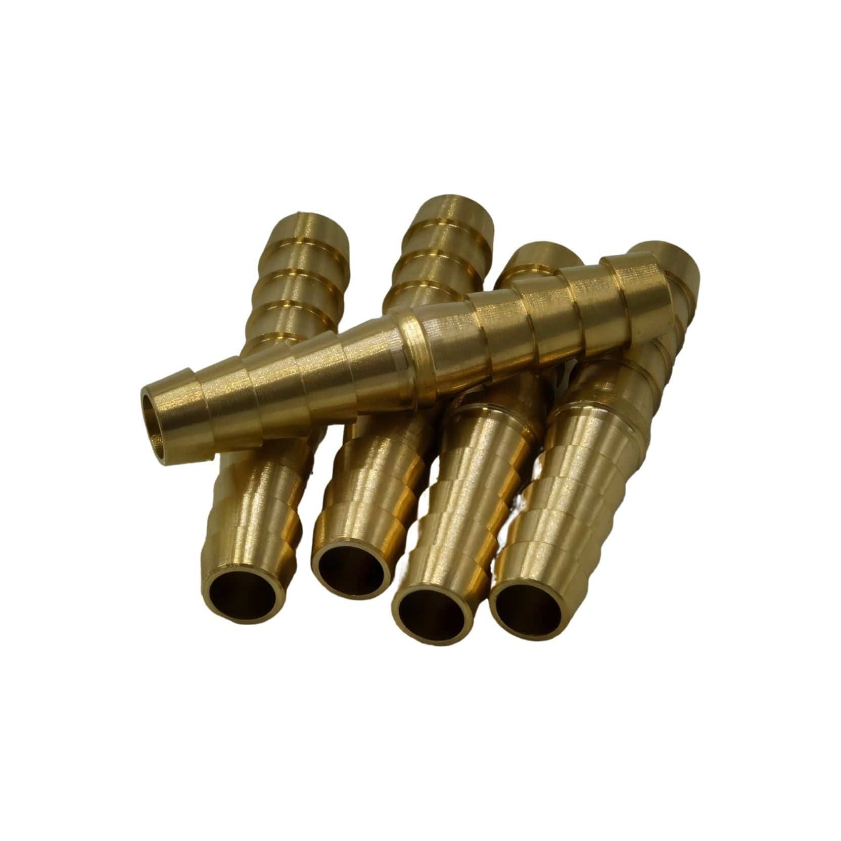 5pc 5/16" Brass Straight Hose Barb H10 Grab Kit - Twin Eagle Imports