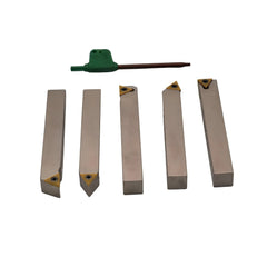 5pc Indexable Turning Tool Holder Set 12mm Shank 11-125-T15 - Twin Eagle Imports