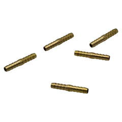 5pc 1/4" Brass Straight Hose Barb H1/4 Grab Kit