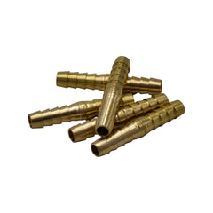 5pc 1/4" Brass Straight Hose Barb H1/4 Grab Kit