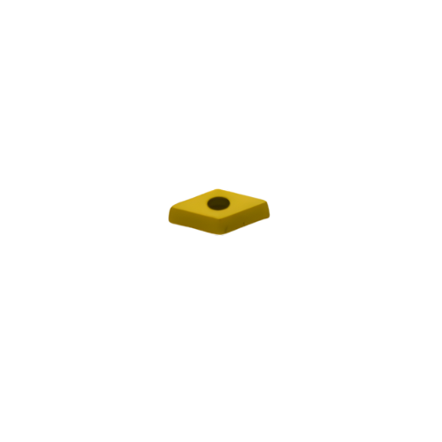 10 pc Kyocera DCMT070204HQ CA125P – Turning Insert (Finishing to Medium, HQ Chipbreaker)