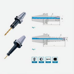 Acrow BT40 ER25 Collet Chuck Holder – 120 mm
