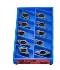 10 pc Kyocera DCMT11T308HQ PR1535 – Turning Insert (Finishing to Medium, HQ Chipbreaker)