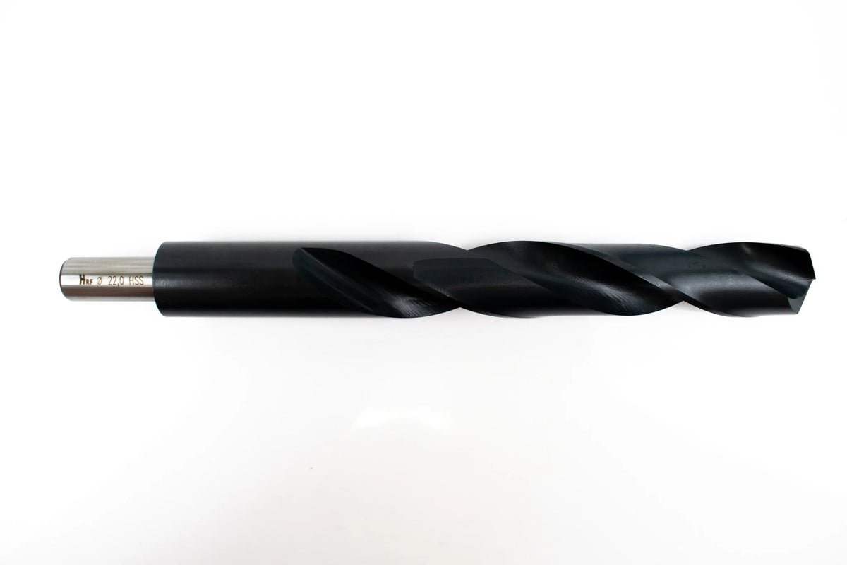 Hepyc 22mm HSS Reduced Shank Drill DIN 338