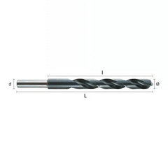 Hepyc 25mm HSS Reduced Shank Drill DIN 338