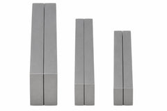 7 pairs Parallel Steel Gauge Block Set Ground Steel 14 plates 150 mm Long - Twin Eagle Imports