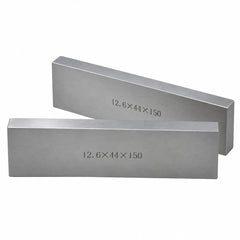 7 pairs Parallel Steel Gauge Block Set Ground Steel 14 plates 150 mm Long - Twin Eagle Imports