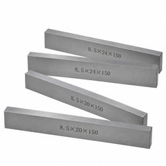 7 pairs Parallel Steel Gauge Block Set Ground Steel 14 plates 150 mm Long - Twin Eagle Imports