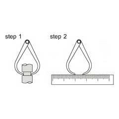 Insize Outside Caliper 0-300mm Range Series 7241-300