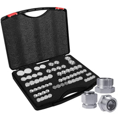 64Pcs ORFS O-Ring Face Seal Hydraulic Blanking Kit