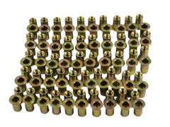 8/32 UNC Zinc Plated Steel Nutsert Rivet Nuts – Bulk Pack of 100