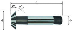 Somta Series 378 – 32MM x 60 Deg HSS-Co Inverted Dovetail Cutter