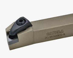 Canela DCLNR 2020 K12 – External Turning Toolholder (95° Dimple Lock, Left Hand)