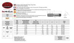 SOMTA - CARBON STEEL BSPF TAP  TAPER (PARRALLEL FORM)