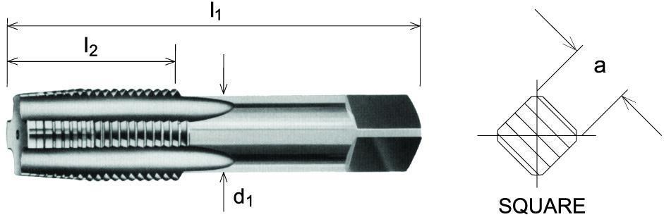 SOMTA - CARBON STEEL BSPF TAP TAPER (PARRALLEL FORM)