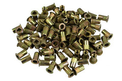 5/16 UNC Zinc Plated Steel Nutsert Rivet Nuts – Bulk Pack of 100