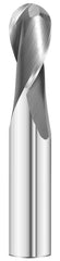 Best Carbide - Short Series Ball Nose Slot Drill 7/16" (2 Flute)