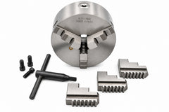 3-Jaw 160mm Self-Centering Manual Lathe Chuck
