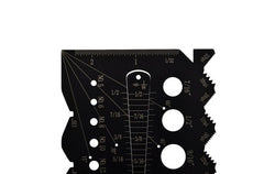 Dasqua Imperial Multi-Function Thread Pitch Gauge