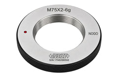 Insize NOGO Thread Ring Gauge M75X2 Series 4129-75TN