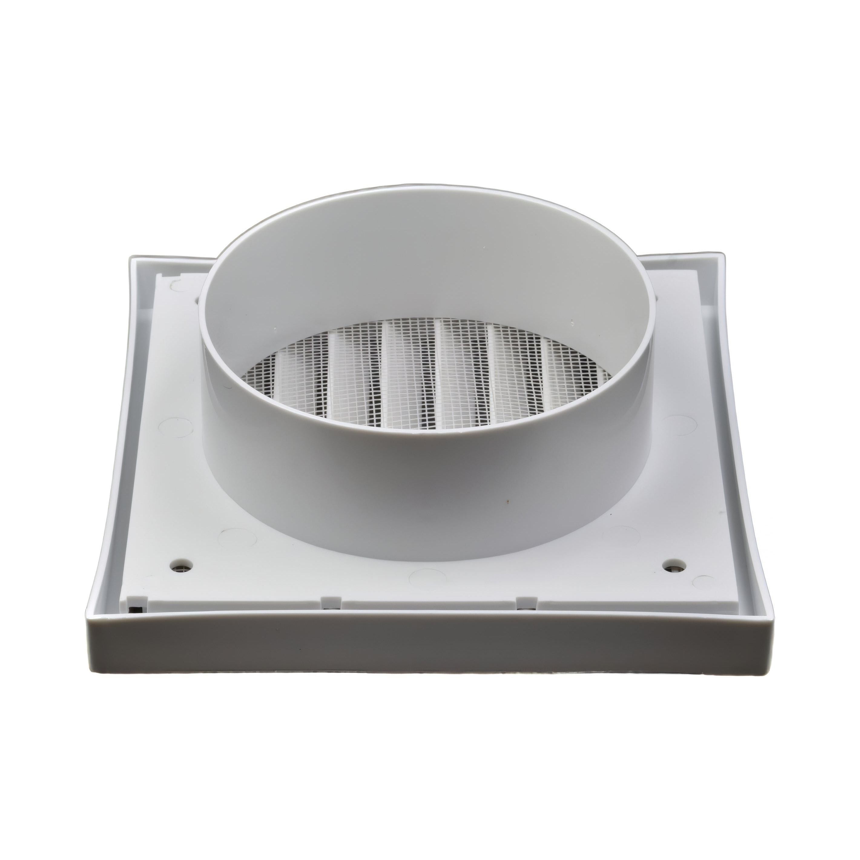 Twin Pack PFL200 Ductsure Ducting Wall Vent : Fixed Louver - Φ200