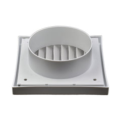 Twin Pack PFL200 Ductsure Ducting Wall Vent : Fixed Louver - Φ200