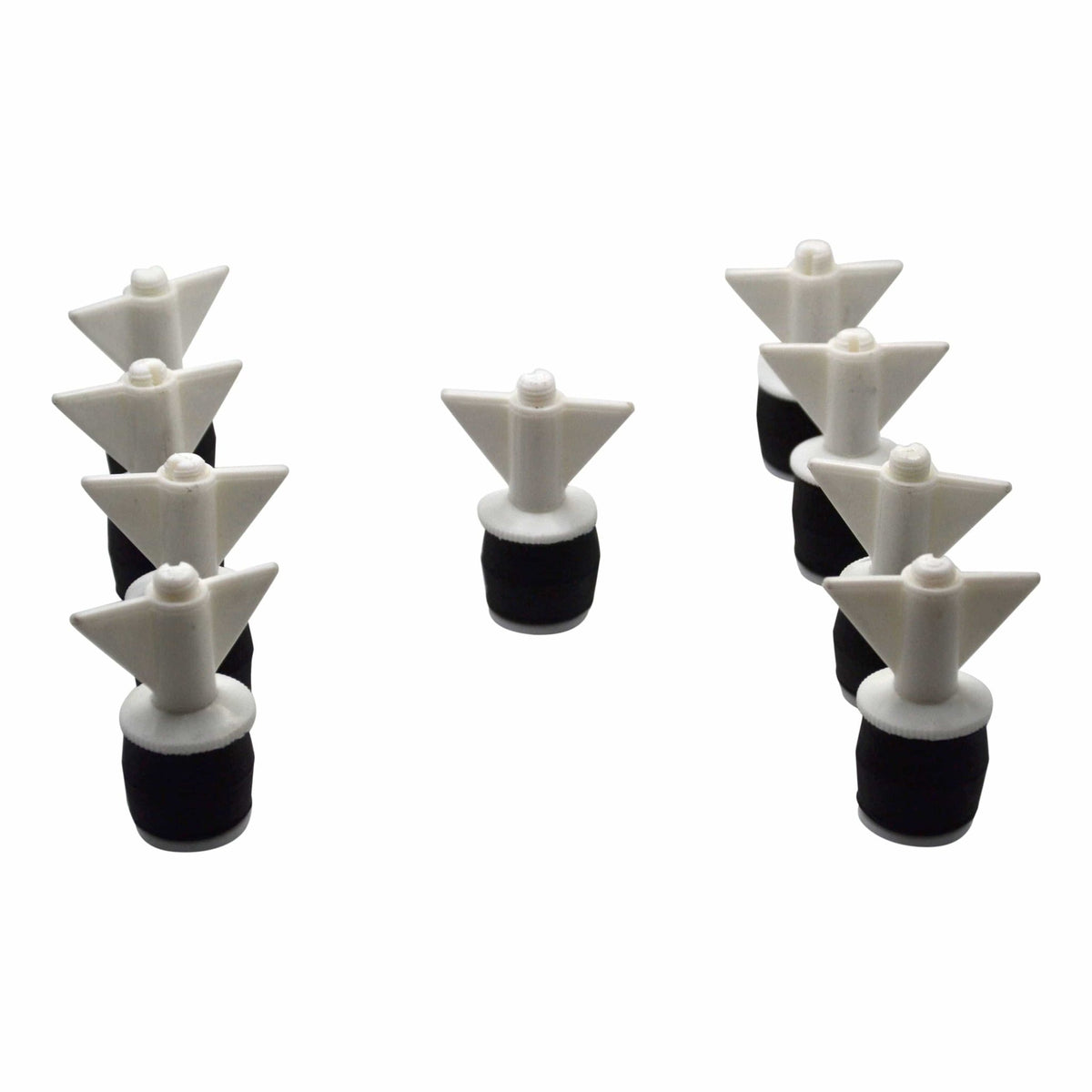 9x Nylon Mechanical Pipe Test Plug Bung No Bypass 23mm to 32mm - Twin Eagle Imports