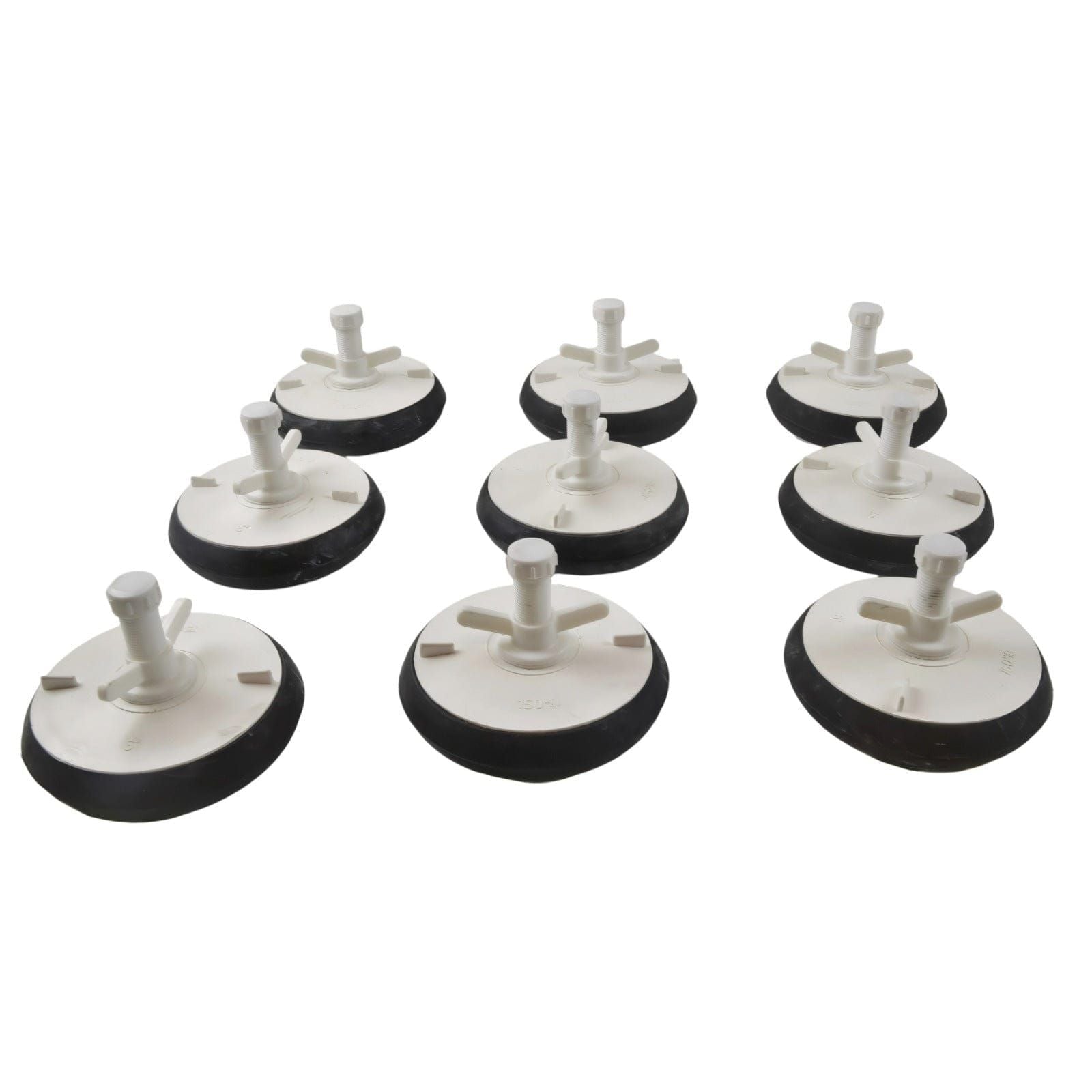 9x Nylon Mechanical Pipe Test Plug Bung with 13mm Bypass 145mm to 160mm - Twin Eagle Imports