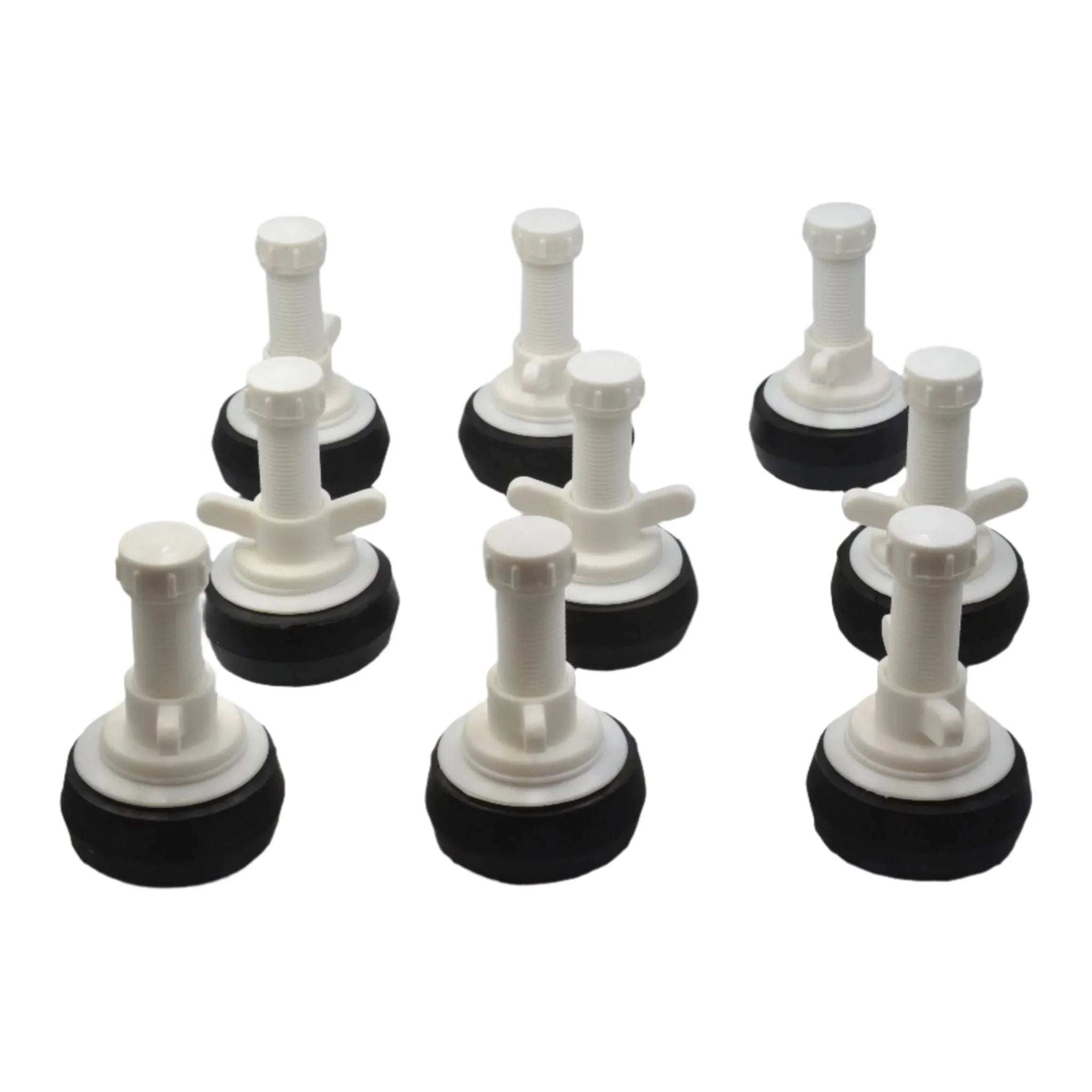 9x Nylon Mechanical Pipe Test Plug Bung with 13mm Bypass 63mm to 76mm - Twin Eagle Imports