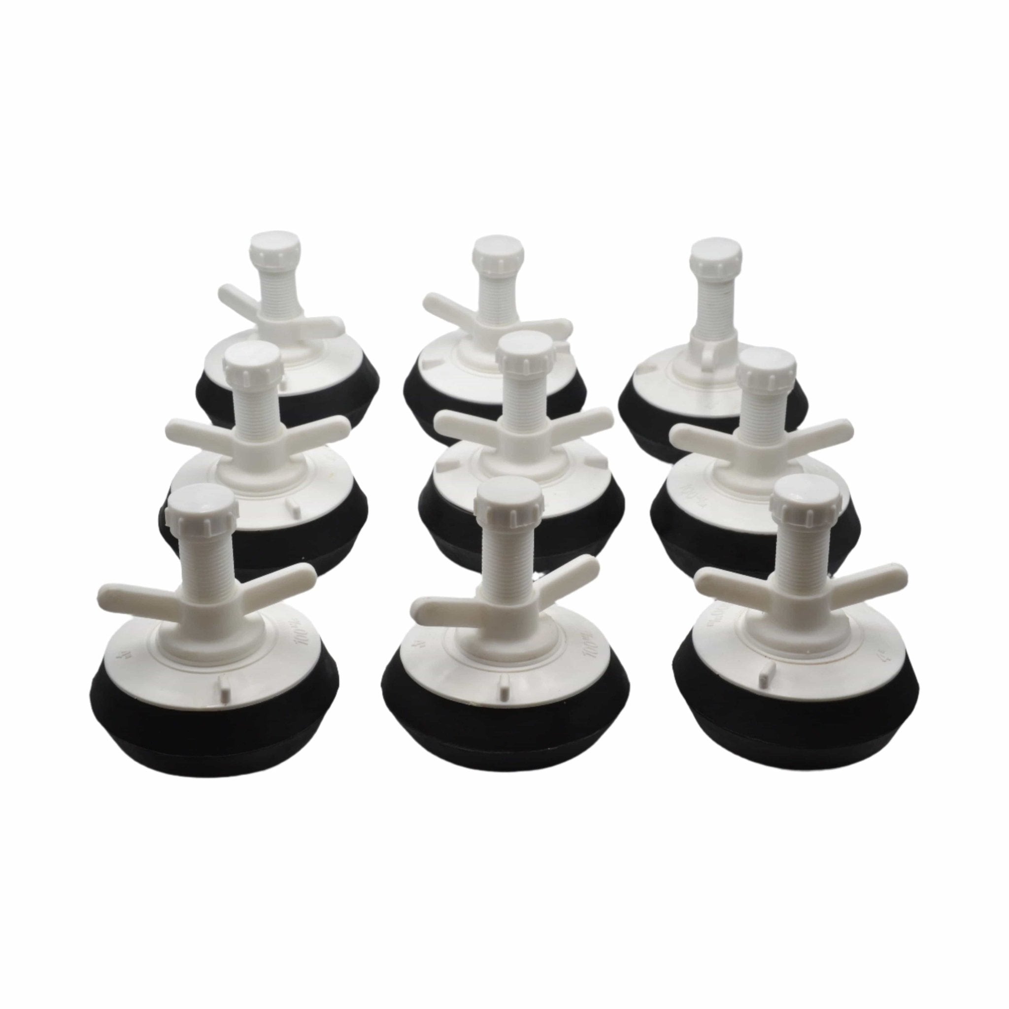 9x Nylon Mechanical Pipe Test Plug Bung with 13mm Bypass 92mm to 105mm - Twin Eagle Imports