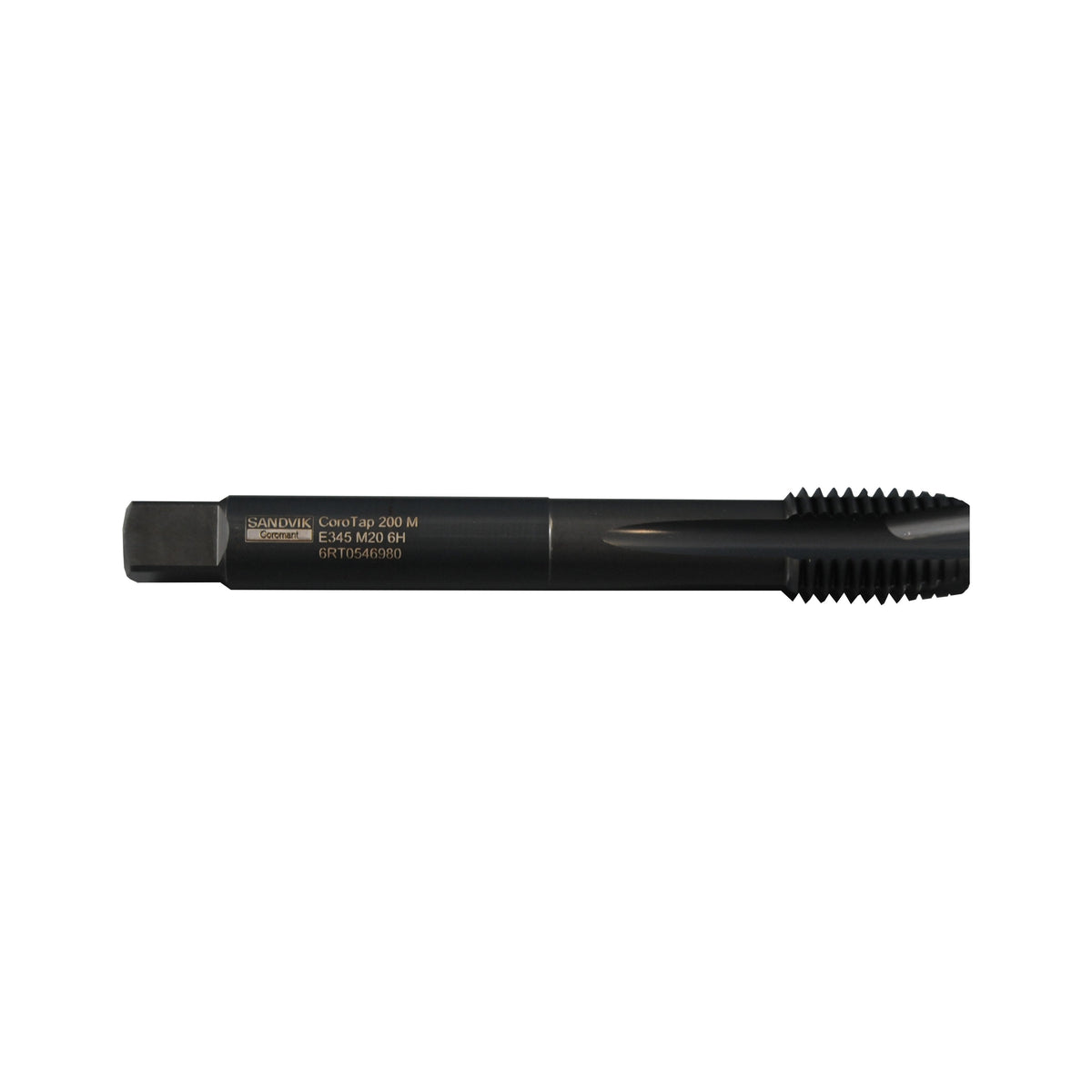 Sandvik HSS-PM Blue Gun Nose PVD FeN coated Tap 1/4" UNF, DIN 2184-1 Short Body