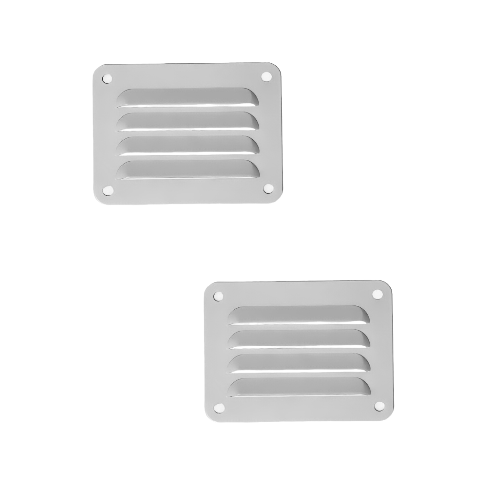 Haron 1007W Aluminium Vents –  White