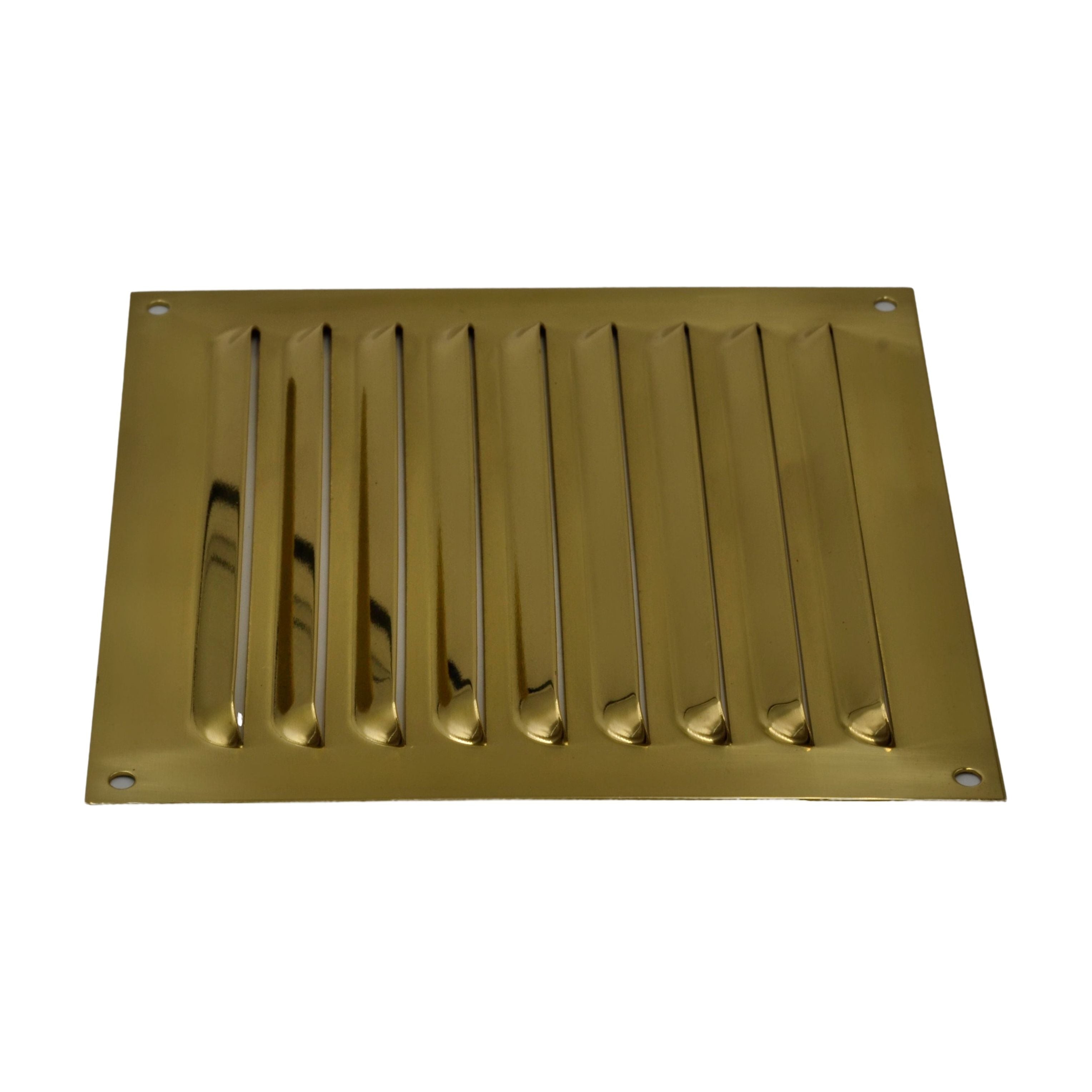 Haron B985  Brass Louvered Vents 150 x 150mm