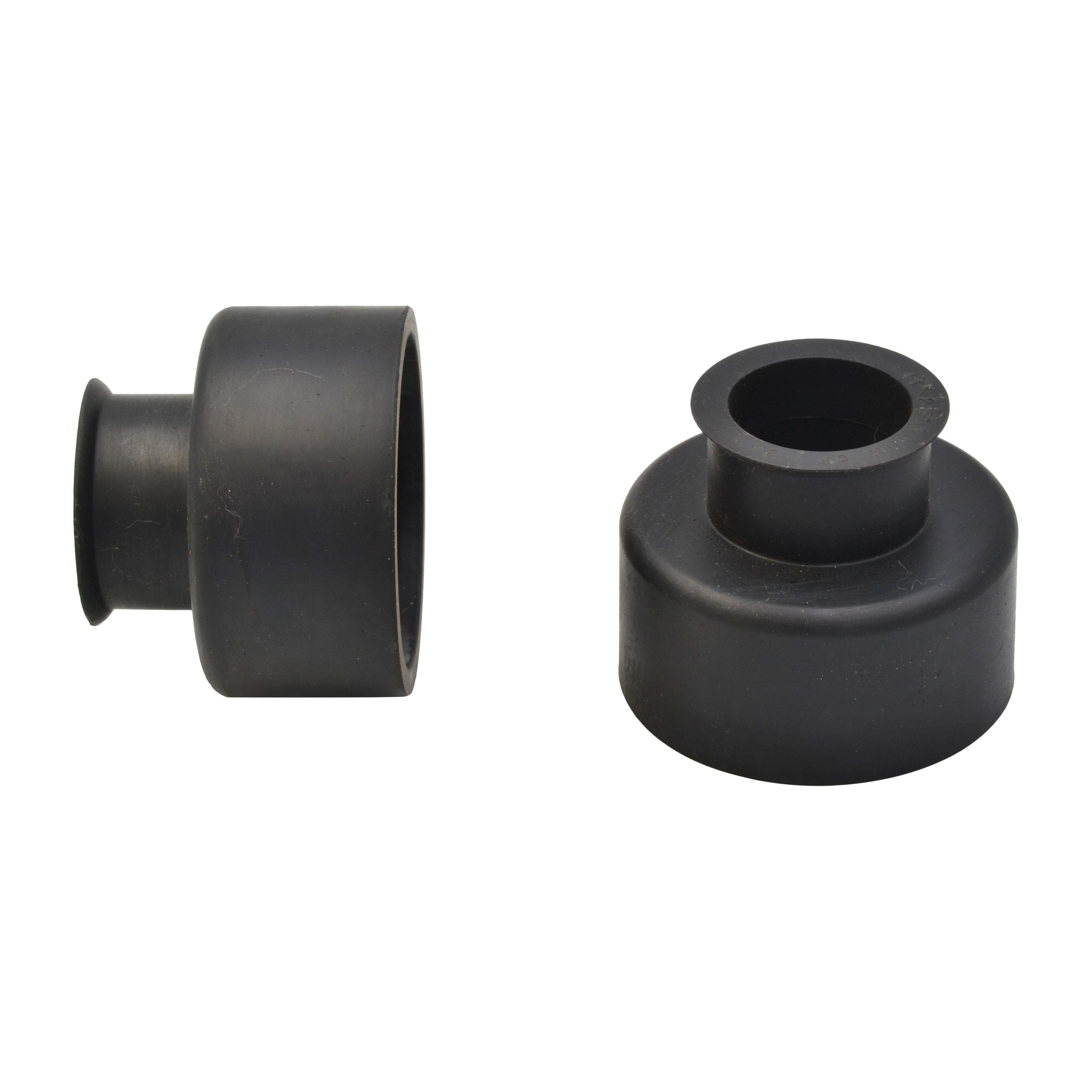 X2 Bulk Flush Pan Cone Single Skirt Black 40mm