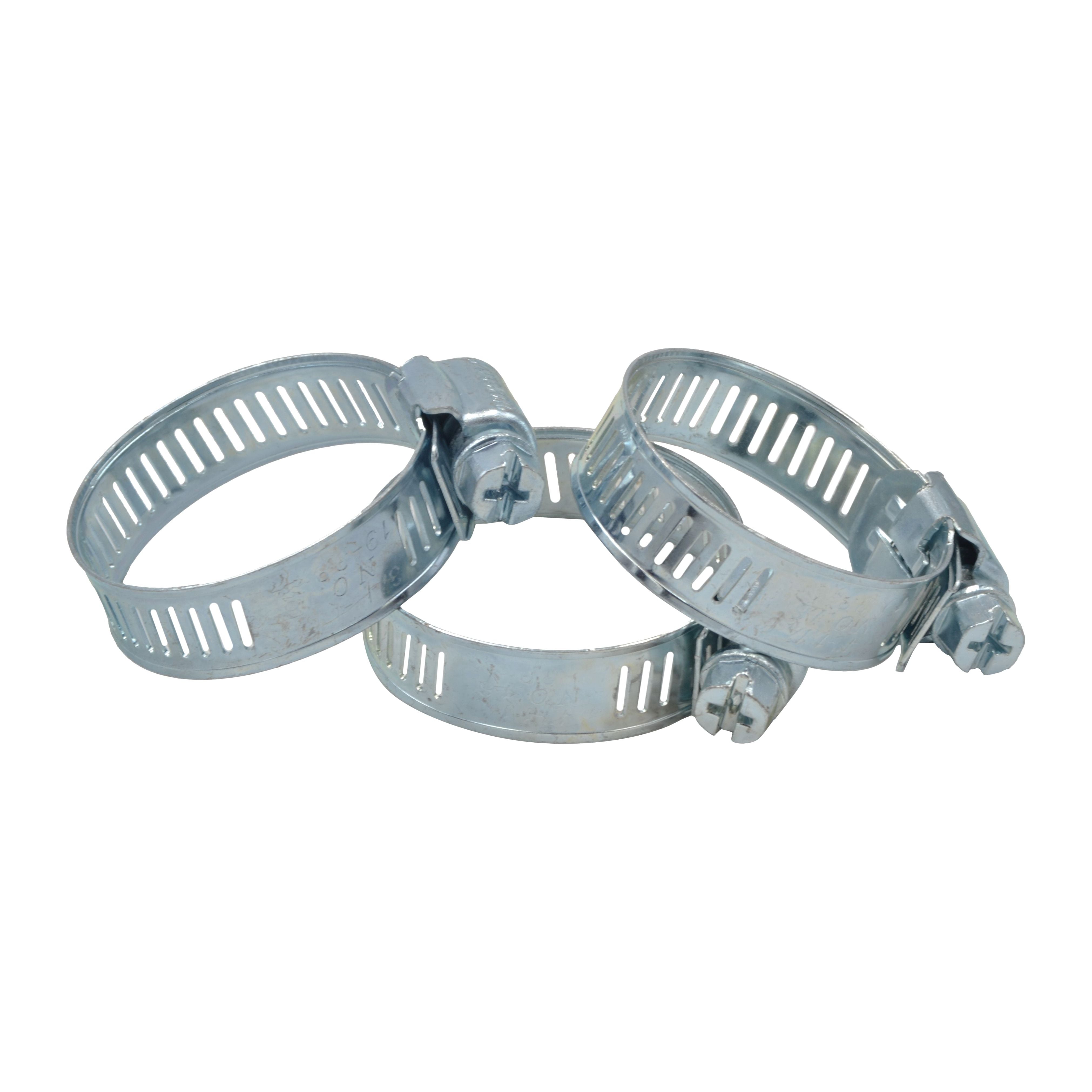 10 Piece 304 Stainless Steel 19-38mm Worm Drive Hose Clamp