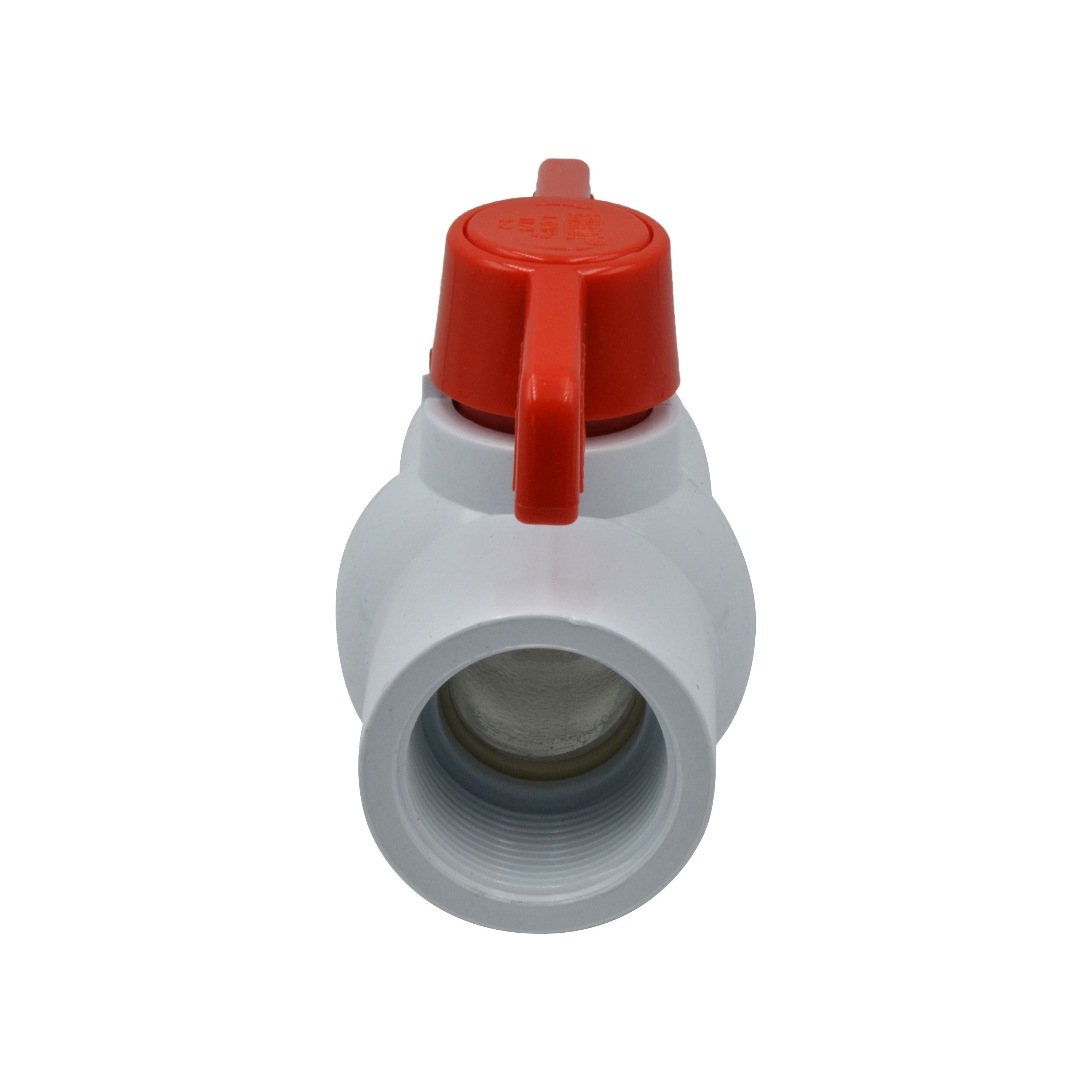 x4 PVC Pipe Female/Female 1 1/4" NPT Thread Ball Valve