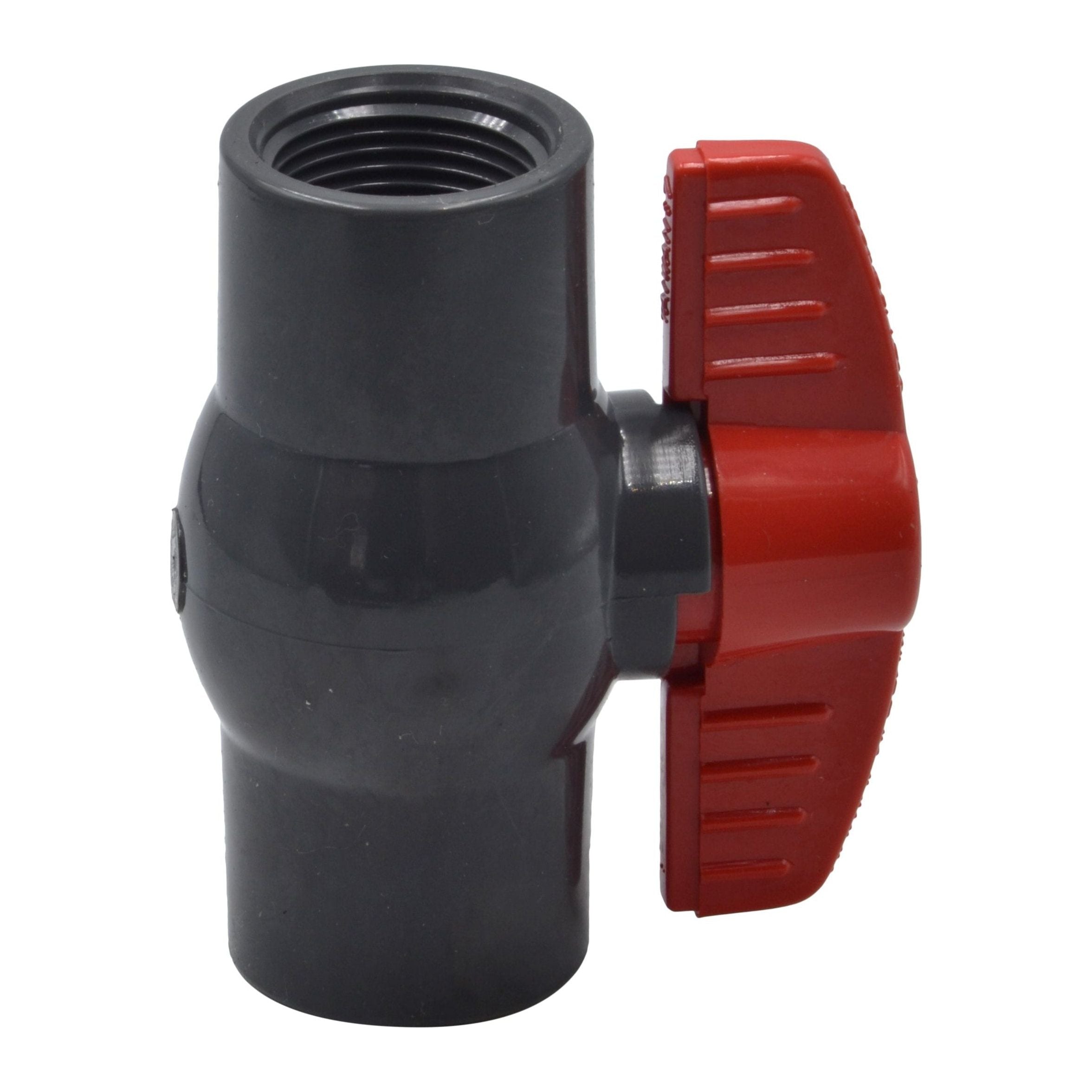 1pcs PVC Pipe Female/Female 3/4" BSP Thread Ball Valve