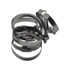 10 Piece Kale 304 Stainless Steel 50-70mm Worm Drive Hose Clamp