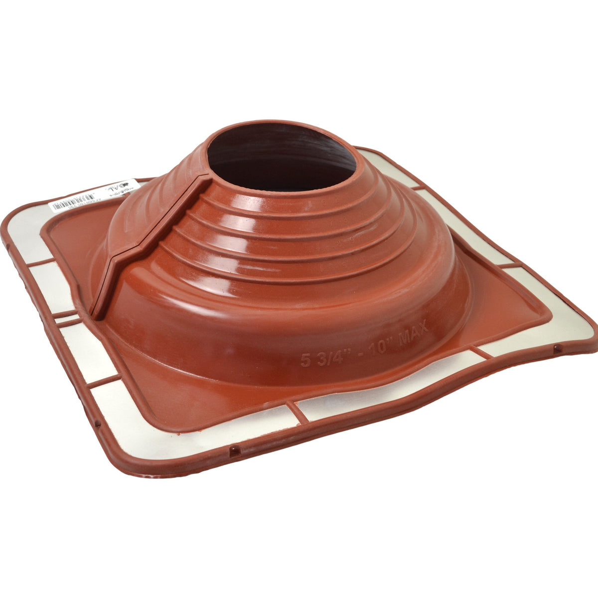 Aquaseal FlashRite #6 Metal Roof Pipe Flashing Red 150-230mm