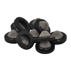 10 Hose Filters with Rubber Sealing Washers &amp; 304 Stainless Steel Filter Screen