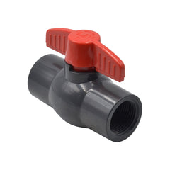 1pcs PVC Pipe Female/Female 1" BSP Thread Ball Valve