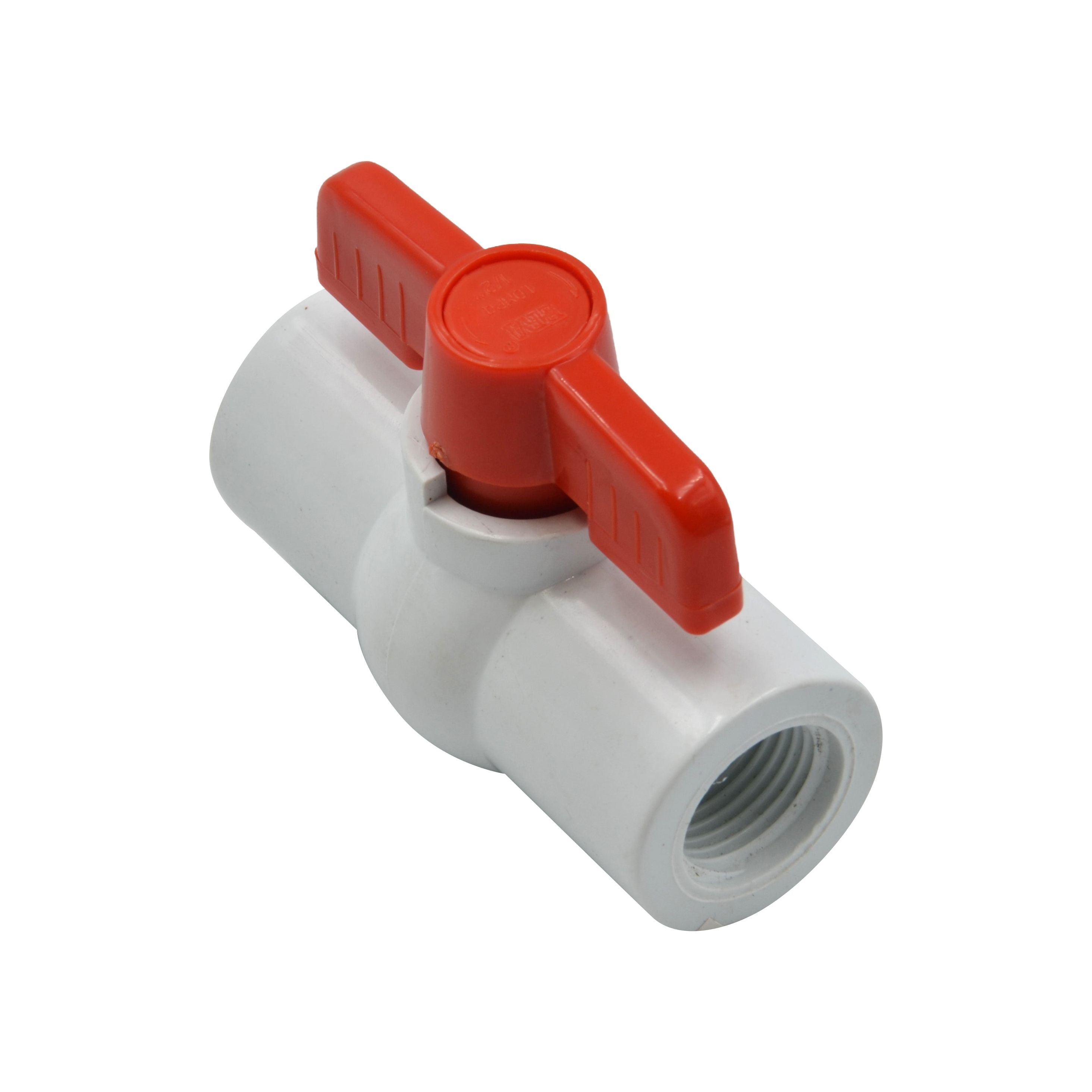 1pcs PVC Pipe Female/Female 1/2BSP Thread Ball Valve