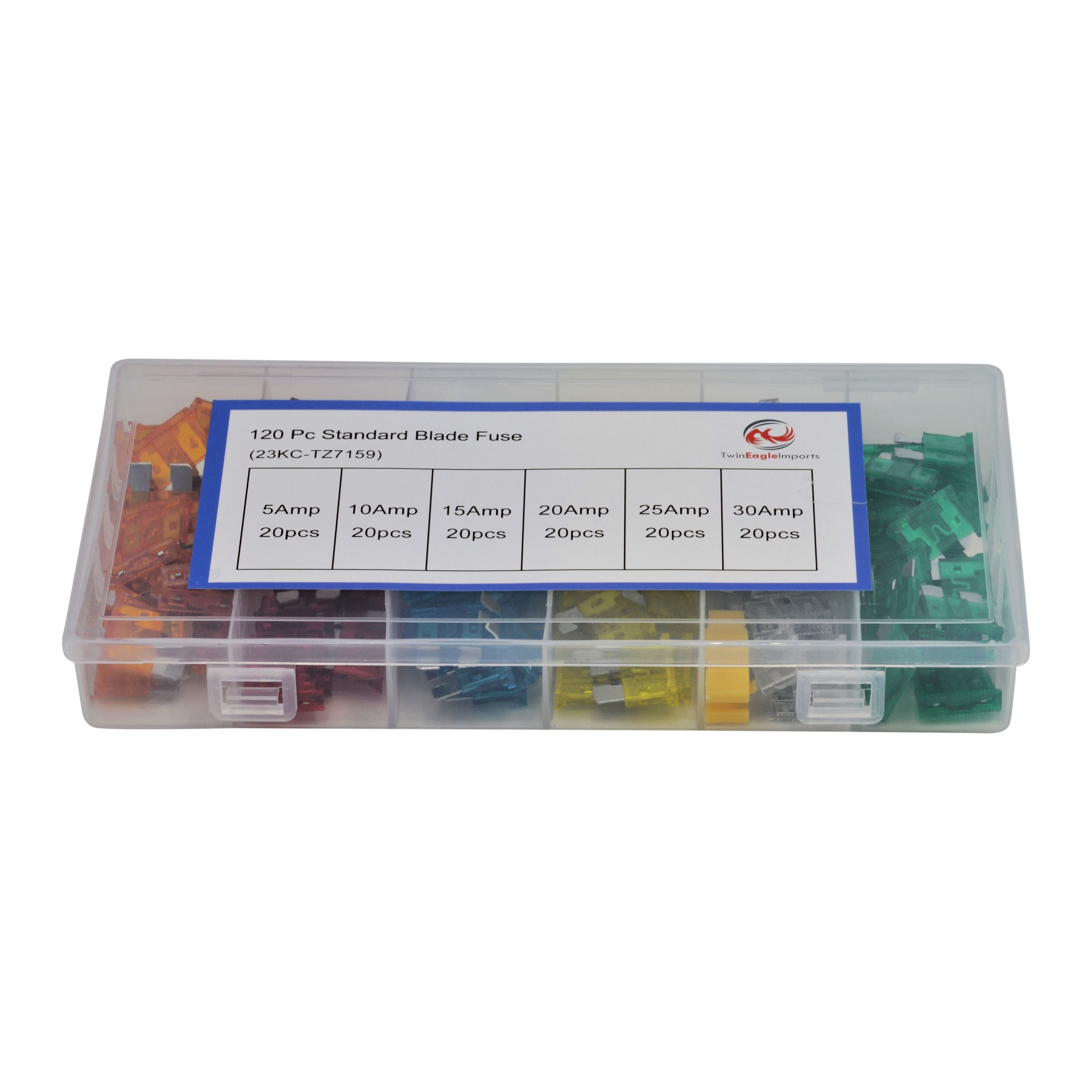 120pc Standard Blade Fuse