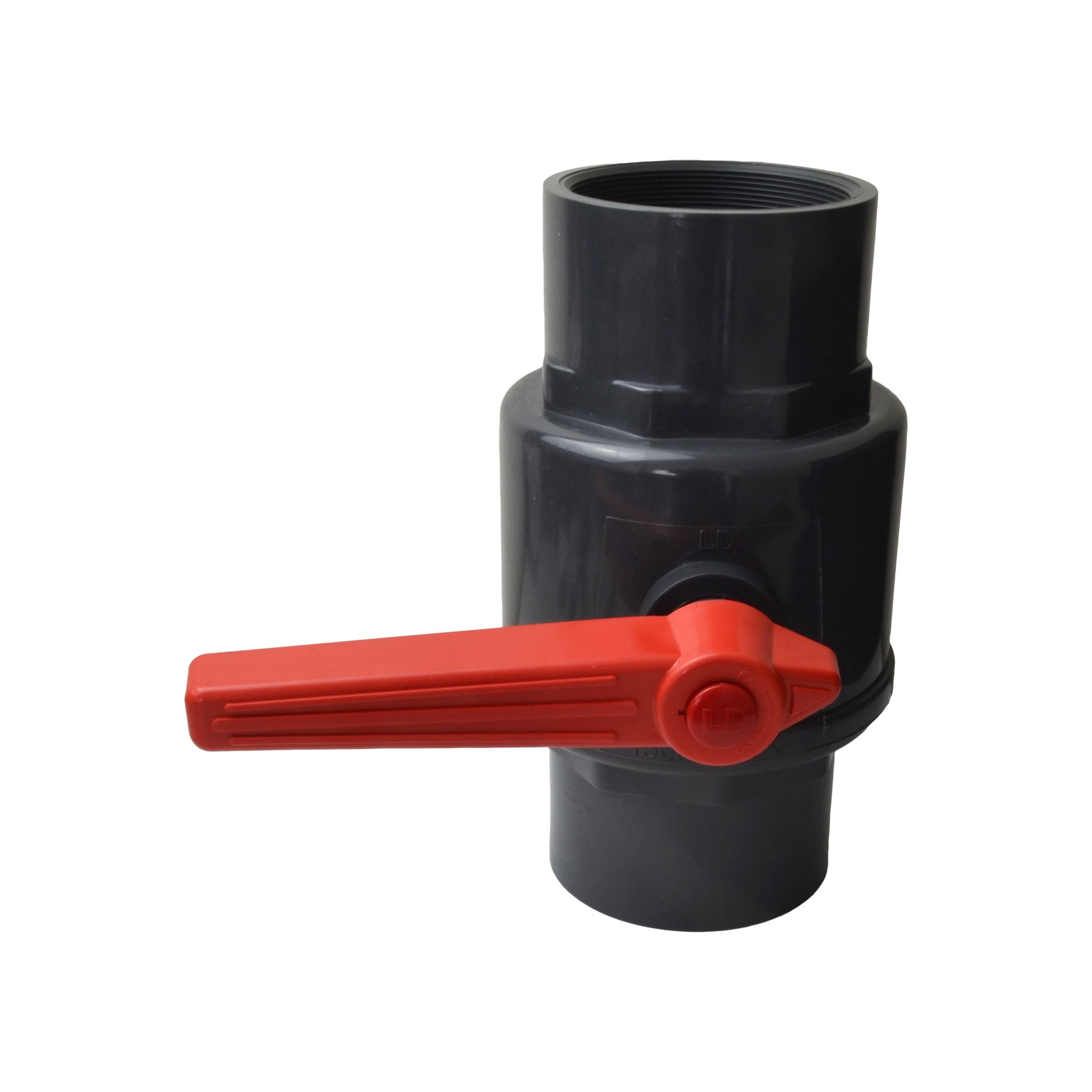 100MM / 4" Large Industrial Quality Nylon Ball Valve 150 PSI F/F BSPT Thread