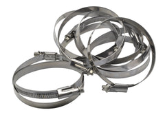 10 Piece Norma 304 Stainless Steel 80-100mm Worm Drive Hose Clamp