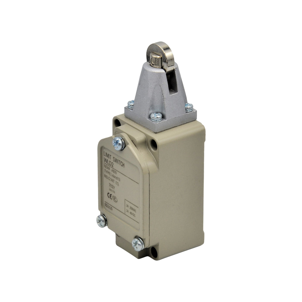 WLD2 Parallel Top-Roller Stainless Plunger Limit Switch