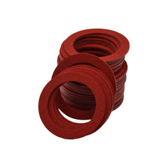 M30 x 41mm x 1.5mm Red Fibre Flat Washers