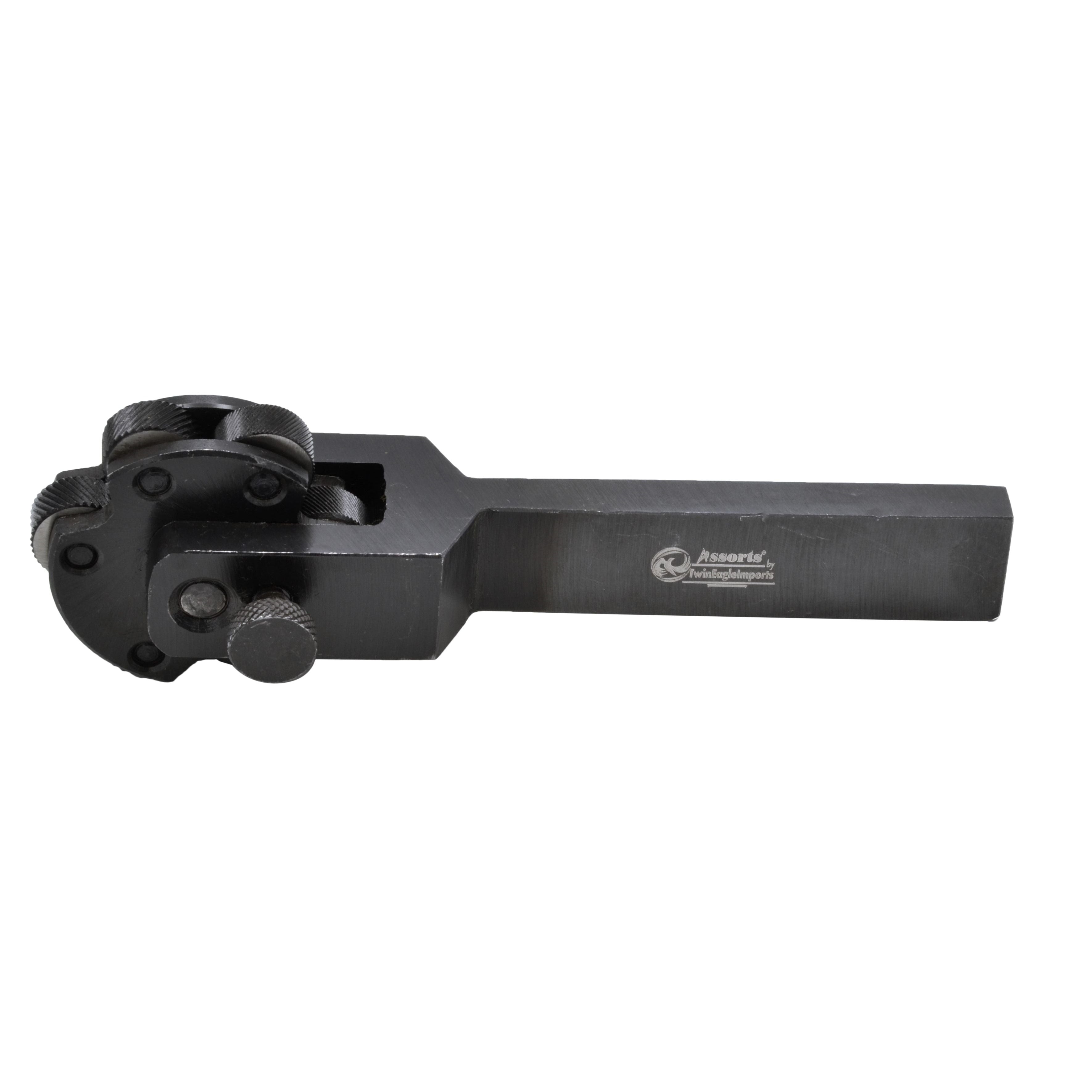 6 Knurls Revolving knurling tool 3/8" x 7/8" x 5-1/2"-Multi Texture Diamond