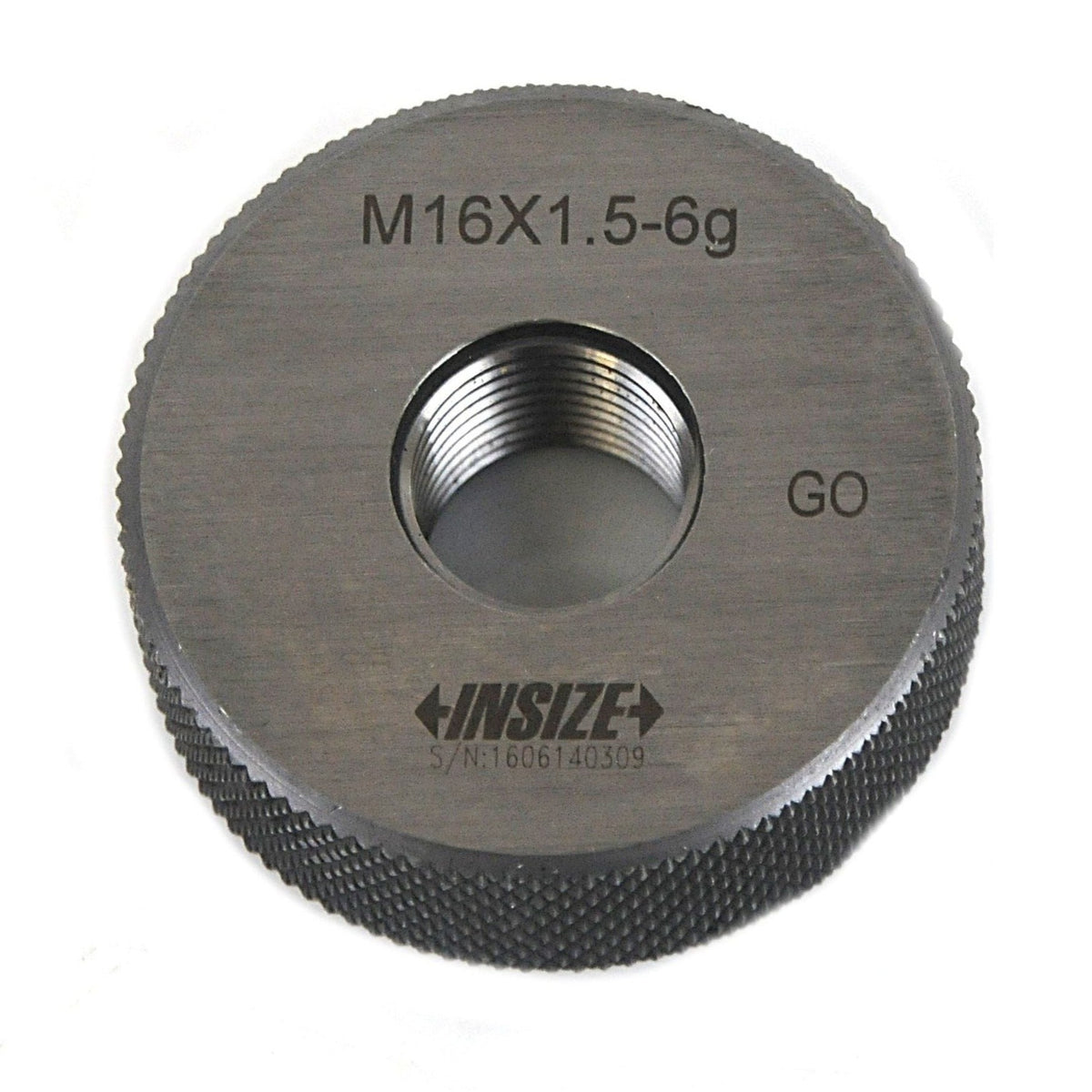 Insize GO Thread Ring Gauge M16X1.5 Series 4129-16R